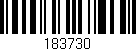 Código de barras (EAN, GTIN, SKU, ISBN): '183730'