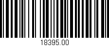 Código de barras (EAN, GTIN, SKU, ISBN): '18395.00'