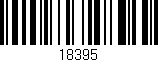 Código de barras (EAN, GTIN, SKU, ISBN): '18395'