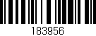 Código de barras (EAN, GTIN, SKU, ISBN): '183956'
