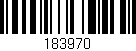 Código de barras (EAN, GTIN, SKU, ISBN): '183970'