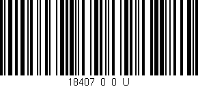 Código de barras (EAN, GTIN, SKU, ISBN): '18407_0_0_U'