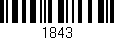 Código de barras (EAN, GTIN, SKU, ISBN): '1843'