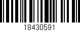 Código de barras (EAN, GTIN, SKU, ISBN): '18430591'