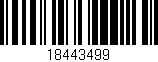 Código de barras (EAN, GTIN, SKU, ISBN): '18443499'
