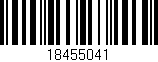 Código de barras (EAN, GTIN, SKU, ISBN): '18455041'