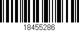 Código de barras (EAN, GTIN, SKU, ISBN): '18455286'