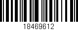 Código de barras (EAN, GTIN, SKU, ISBN): '18469612'