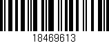 Código de barras (EAN, GTIN, SKU, ISBN): '18469613'