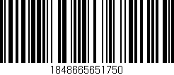 Código de barras (EAN, GTIN, SKU, ISBN): '1848665651750'