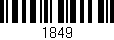 Código de barras (EAN, GTIN, SKU, ISBN): '1849'