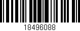 Código de barras (EAN, GTIN, SKU, ISBN): '18496088'