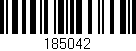 Código de barras (EAN, GTIN, SKU, ISBN): '185042'