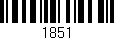 Código de barras (EAN, GTIN, SKU, ISBN): '1851'