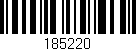 Código de barras (EAN, GTIN, SKU, ISBN): '185220'