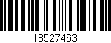 Código de barras (EAN, GTIN, SKU, ISBN): '18527463'