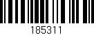 Código de barras (EAN, GTIN, SKU, ISBN): '185311'
