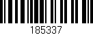 Código de barras (EAN, GTIN, SKU, ISBN): '185337'
