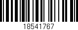 Código de barras (EAN, GTIN, SKU, ISBN): '18541767'
