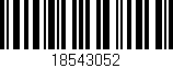 Código de barras (EAN, GTIN, SKU, ISBN): '18543052'