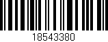 Código de barras (EAN, GTIN, SKU, ISBN): '18543380'