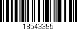 Código de barras (EAN, GTIN, SKU, ISBN): '18543395'