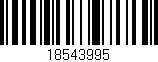 Código de barras (EAN, GTIN, SKU, ISBN): '18543995'