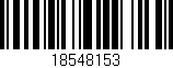 Código de barras (EAN, GTIN, SKU, ISBN): '18548153'