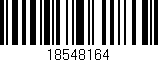 Código de barras (EAN, GTIN, SKU, ISBN): '18548164'