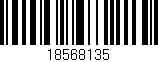 Código de barras (EAN, GTIN, SKU, ISBN): '18568135'