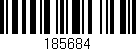 Código de barras (EAN, GTIN, SKU, ISBN): '185684'