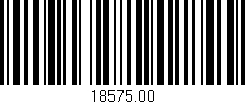 Código de barras (EAN, GTIN, SKU, ISBN): '18575.00'