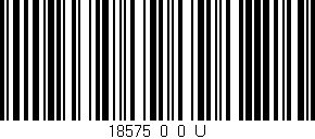 Código de barras (EAN, GTIN, SKU, ISBN): '18575_0_0_U'