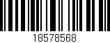 Código de barras (EAN, GTIN, SKU, ISBN): '18578568'