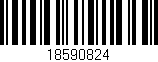 Código de barras (EAN, GTIN, SKU, ISBN): '18590824'