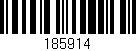 Código de barras (EAN, GTIN, SKU, ISBN): '185914'