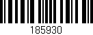 Código de barras (EAN, GTIN, SKU, ISBN): '185930'