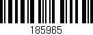 Código de barras (EAN, GTIN, SKU, ISBN): '185965'
