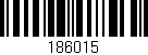 Código de barras (EAN, GTIN, SKU, ISBN): '186015'