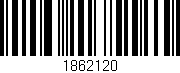 Código de barras (EAN, GTIN, SKU, ISBN): '1862120'