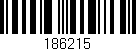 Código de barras (EAN, GTIN, SKU, ISBN): '186215'