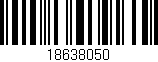 Código de barras (EAN, GTIN, SKU, ISBN): '18638050'