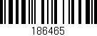 Código de barras (EAN, GTIN, SKU, ISBN): '186465'