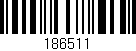 Código de barras (EAN, GTIN, SKU, ISBN): '186511'