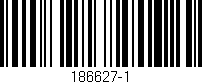 Código de barras (EAN, GTIN, SKU, ISBN): '186627-1'