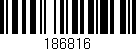Código de barras (EAN, GTIN, SKU, ISBN): '186816'