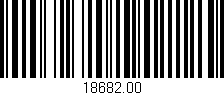 Código de barras (EAN, GTIN, SKU, ISBN): '18682.00'