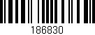 Código de barras (EAN, GTIN, SKU, ISBN): '186830'