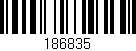 Código de barras (EAN, GTIN, SKU, ISBN): '186835'