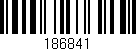 Código de barras (EAN, GTIN, SKU, ISBN): '186841'